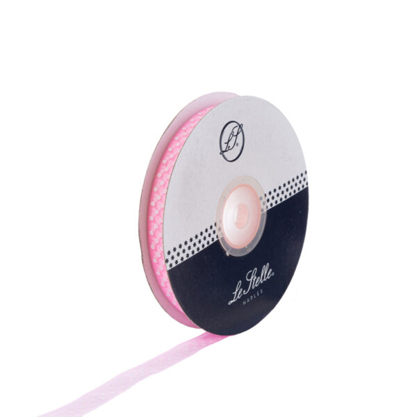 NASTRO ORGANZA POIS 10MMX50MT ROSA