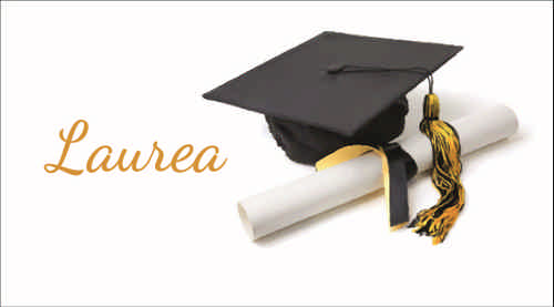 Bigliettini per bomboniere personalizzati – Laurea G503