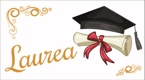 Bigliettini per bomboniere personalizzati – Laurea G507