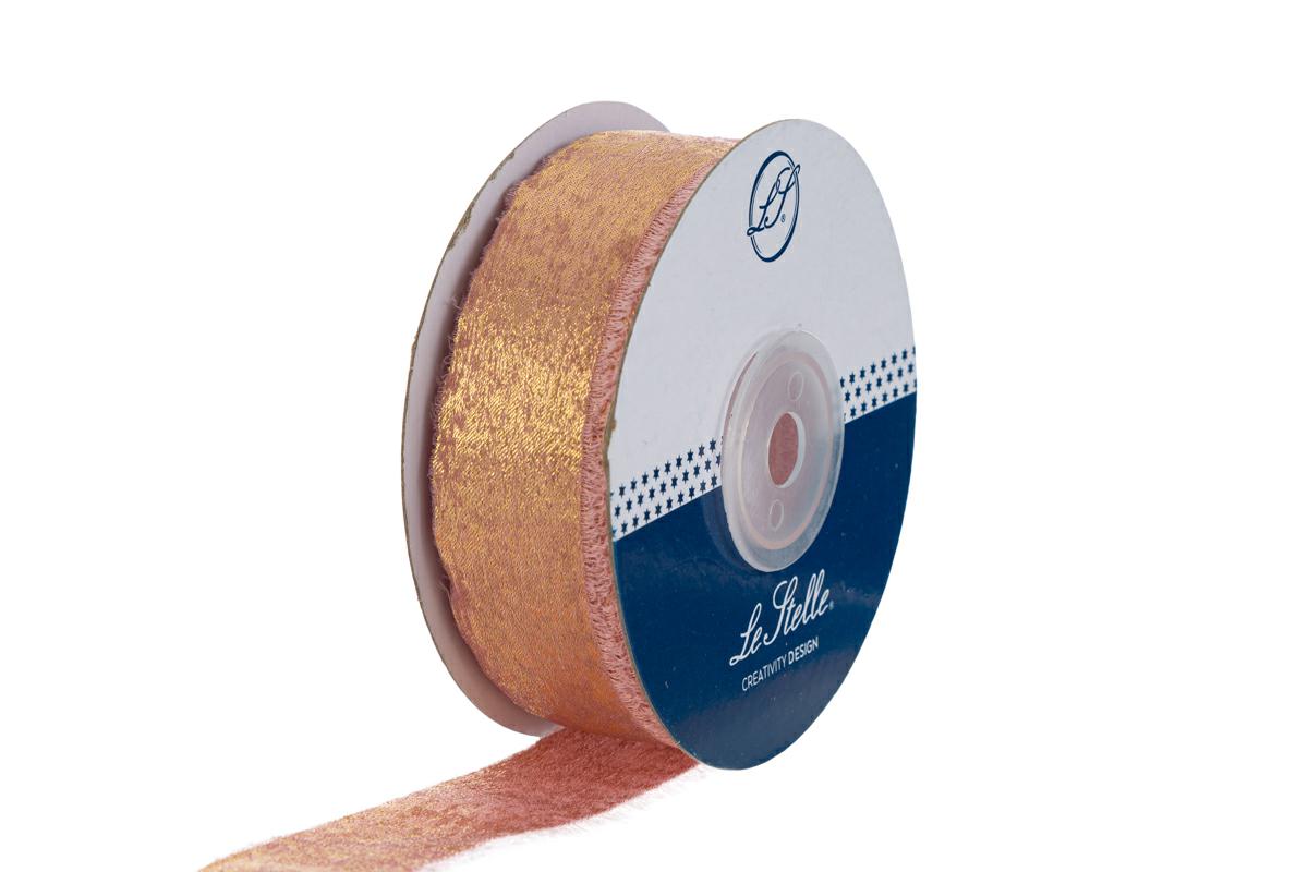 Nastro Chiffon Rosa Oro