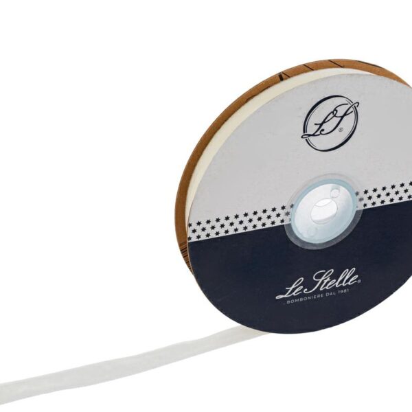 Nastro Velluto Bianco 38mm
