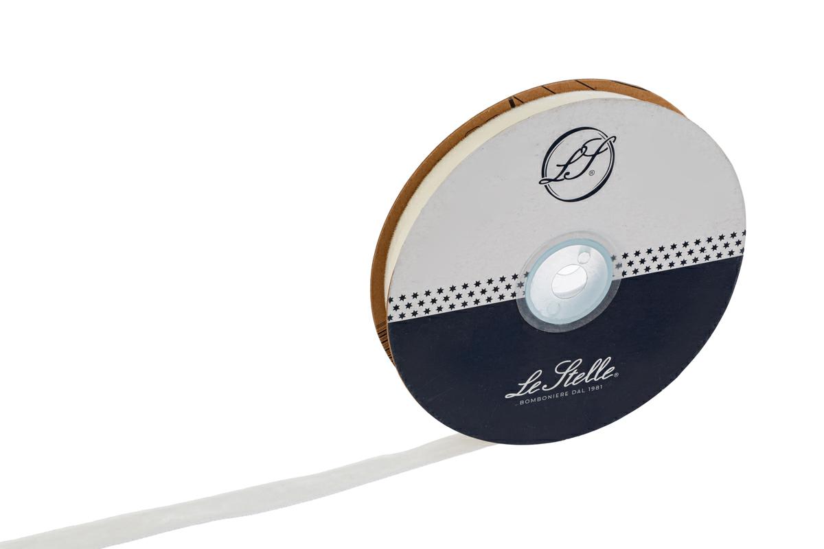 Nastro Velluto Bianco 38mm