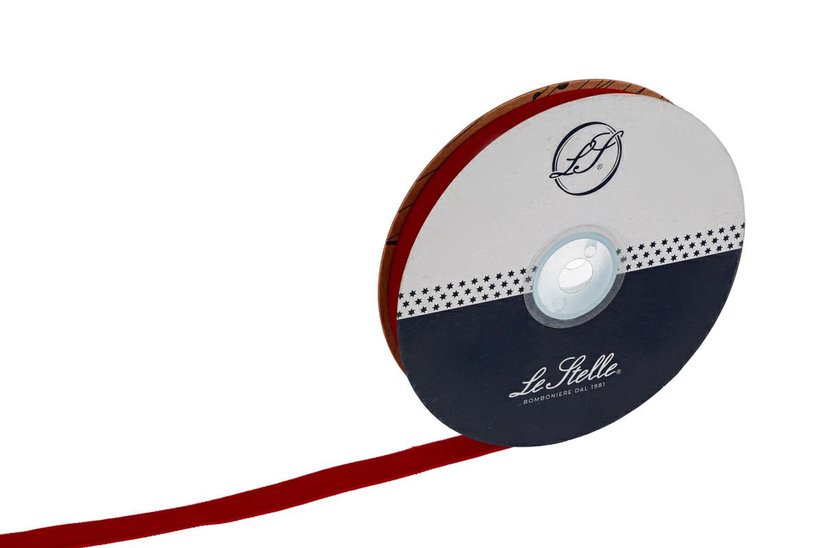 Nastro Velluto Rosso 38mm