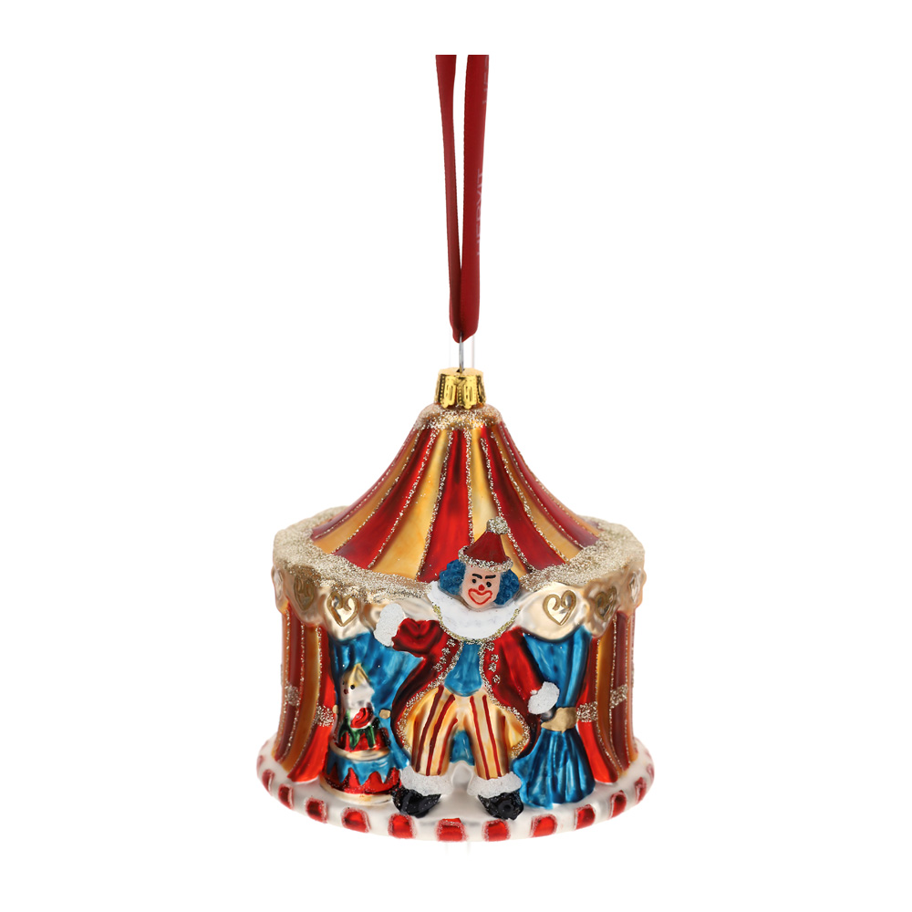 Pallina Natale Circo Pagliaccio