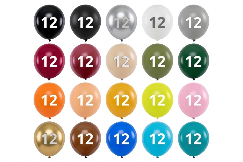 Palloncini 12 Pollici Colorati