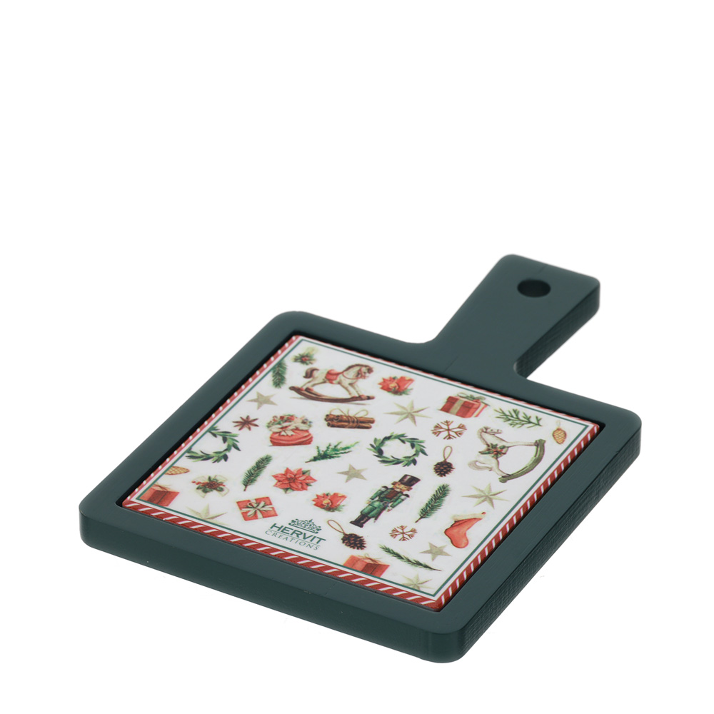 Tagliere Natalizio Ceramica